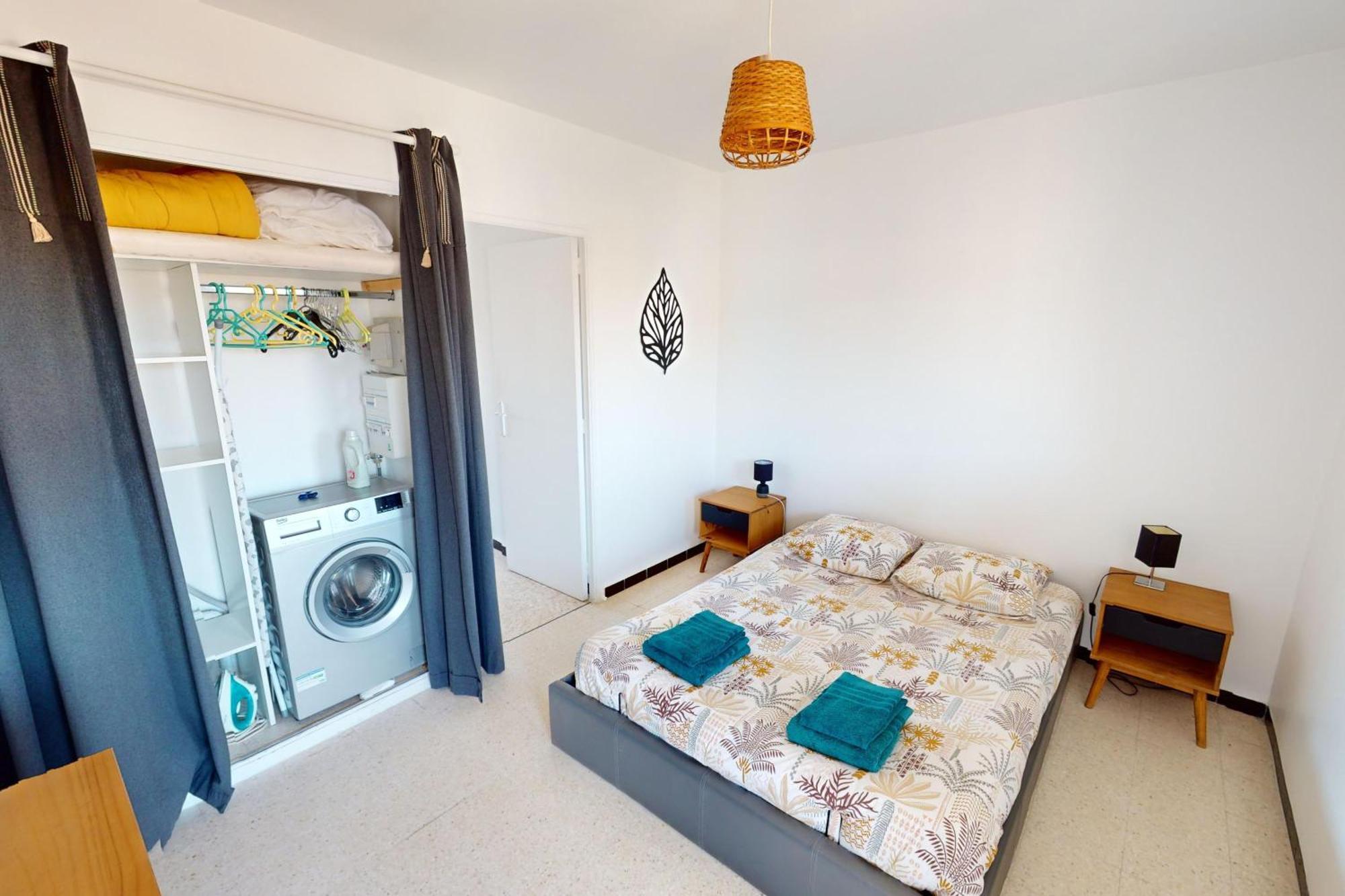 Appartement T2 vue plage Mèze proche Sète Buitenkant foto