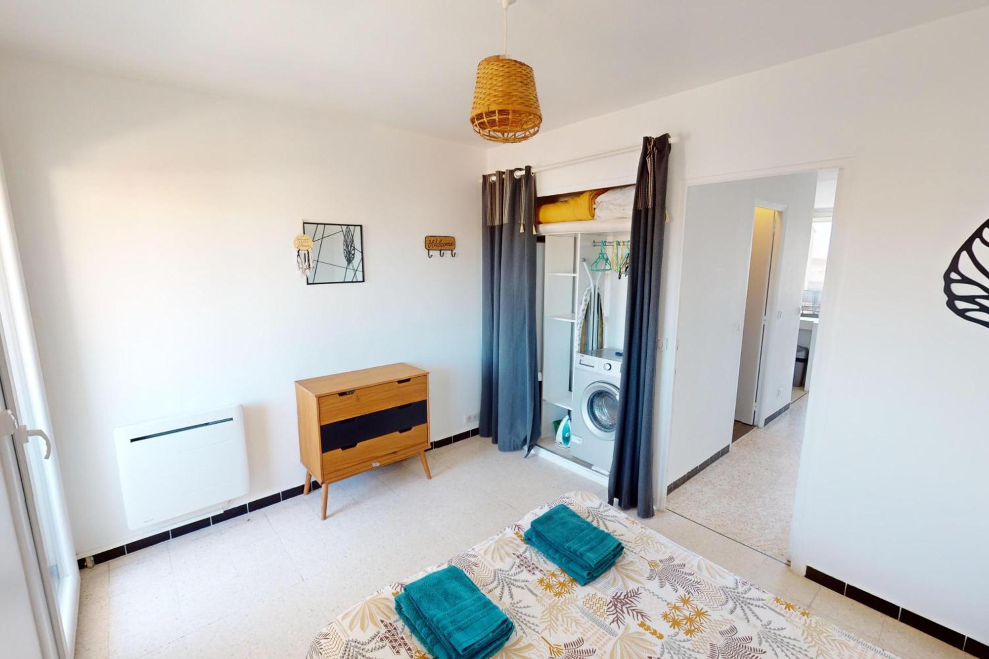 Appartement T2 vue plage Mèze proche Sète Buitenkant foto