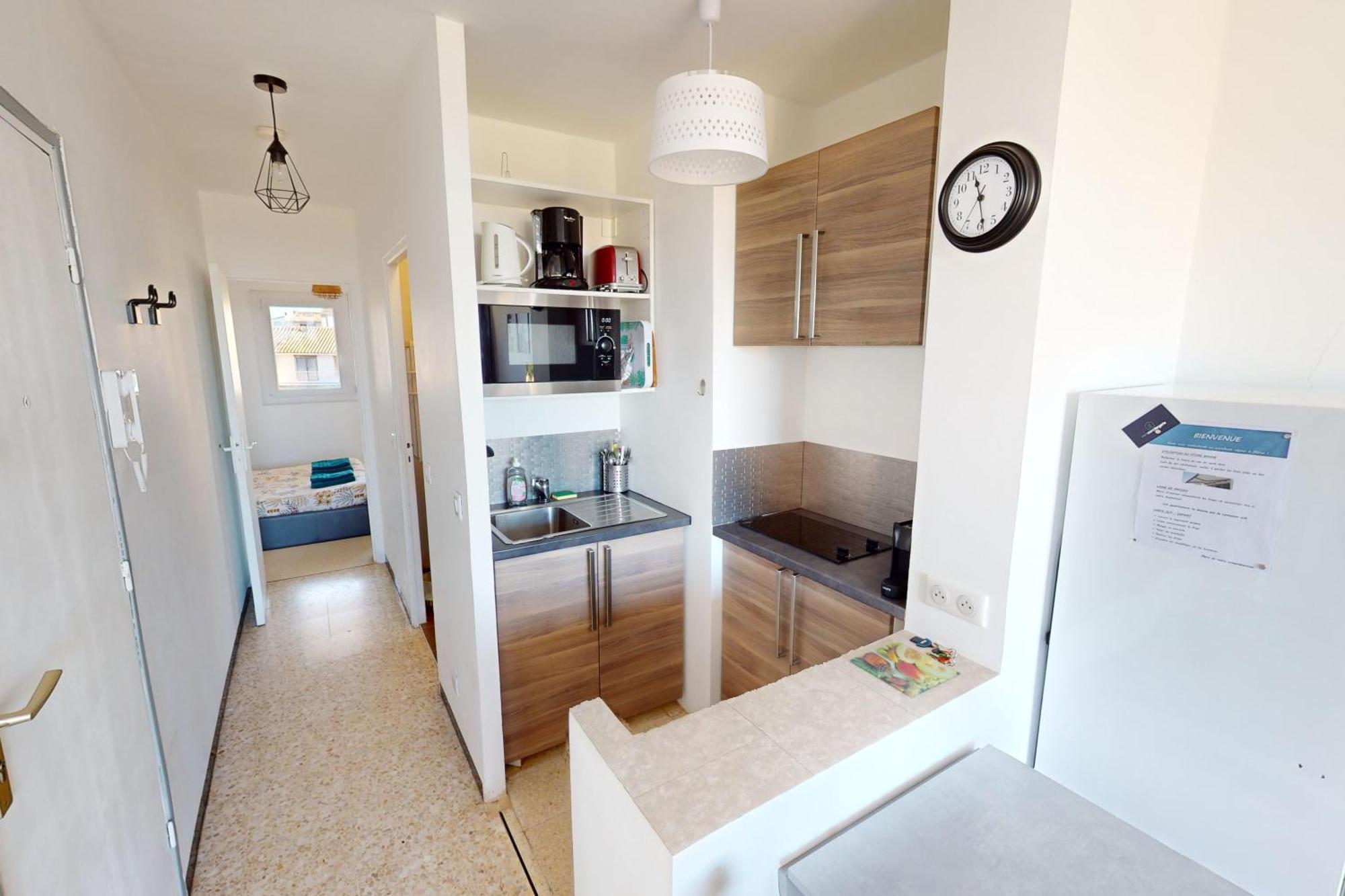 Appartement T2 vue plage Mèze proche Sète Buitenkant foto